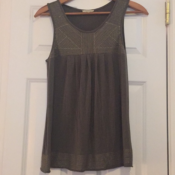 Anthro Bordeaux Top - Picture 2 of 8